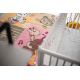 Tappeto PLAY animali musica G3610-1 rosa / arancia