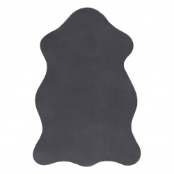 Tæppe NEW DOLLY hud G4337-2 grå antracit IMITERET KANINPELS