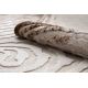 Kilimas Akrilas YAZZ W8535 pirštų atspaudai, smėlio spalvos 