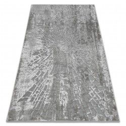 Teppich ACRYL YAZZ W8539 SPINNENNETZ grau