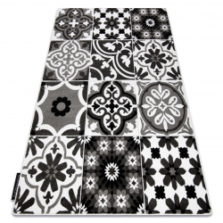 Covor de lână Polonia Samari Ornament jadeit maro