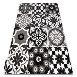 Tappeto di lana POLONIA Samari Ornamento jadeit maro