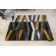 Tapis ALTER Bax des rayures or