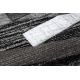 Килим шнуровий SIZAL FLOORLUX 20580 рівнина суцільний колір срібло / білий