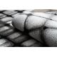 Tæppe INTERO REFLEX 3D kontrolmønster grå
