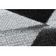 Килим INTERO PLATIN 3D Трикутники сірий