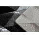 Alfombra INTERO PLATIN 3D Triángulos gris