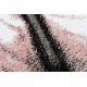 INTERO PHONO szőnyeg 3D Négyzetek rózsaszín