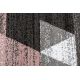 Kilimas INTERO TECHNIC 3D Rombai Trikampiai rožinė