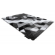 Koberec INTERO TECHNIC 3D diamanty trojuholníky sivá