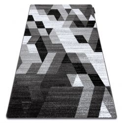 Tappeto INTERO TECHNIC 3D quadri triangoli grigio