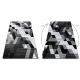 Matta INTERO TECHNIC 3D Ruter Triangles grå