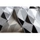 Tapis de couloir INTERO PLATIN 3D Triangles gris
