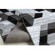 Corridoio INTERO TECHNIC 3D quadri triangoli grigio