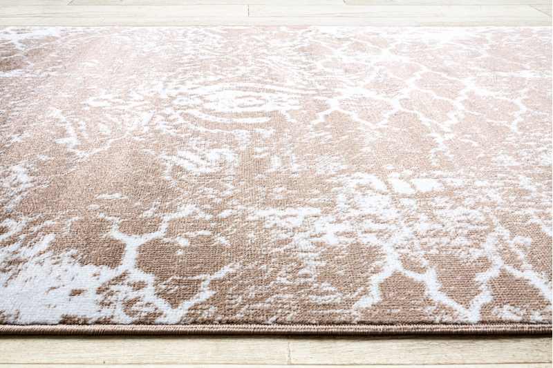 Corredor RETRO HE190 beige / blanco Vintage - Alfombras de pasillo modernas