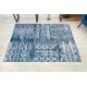 Wool carpet KASHQAI 4357 300 frame, oriental green / claret