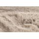 Kilimas BUNNY taupe smėlio spalvos Triušio kailio imitacija