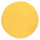 Modern GLOSS covor cerc 6776 85 stilat, cadru, grecesc negru / fildeş