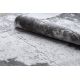 Alfombra TULS estructural, franjas 51210 moderna, Mármol antracita