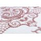 Kilimas Akrilas ovalus DIZAYN 142 dramblio kaulo / rožinė