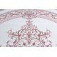 Carpet ACRYLIC DIZAYN oval 142 ivory / pink