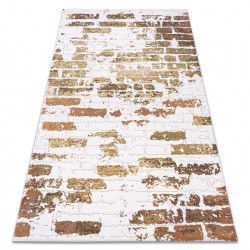 Matta ACRYLIC DIZAYN 125/5057 ivory / grön