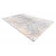 Modern GLOSS covor, traversa 6776 86 stilat, cadru, grecesc negru / aur