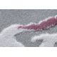 Kilimas Akrilas DIZAYN 123 ryškus pilka / ryškus rožinė