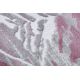 Teppe akryl DIZAYN 121 lys grå / lys rosa