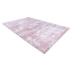 Teppe akryl DIZAYN 122 lys rosa / lys grå 