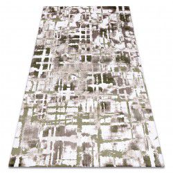 Carpet Wool NAIN Ornament, frame 7338/51088 green / beige