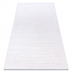 Dywan TULS nowoczesny, strukturalny, frędzle 51211 Geometryczny antracyt