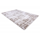 Modern GLOSS Teppich, Läufer 2813 27 stilvoll, Rahmen, griechisch grau