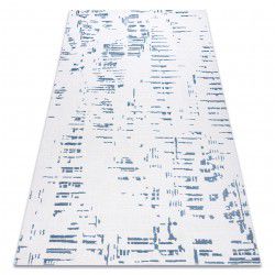 Tapijt ACRYL DIZAYN 8840 ivoor / blauw