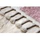 Alfombra ARGENT - W4029 Boho beige / gris