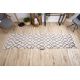 Alfombra, alfombra de pasillo BERBER BENI crema – para la cocina, entrada, pasillo 
