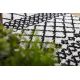 Alfombra POLI 9139A cubo 3D negro / azul