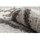 Kilimas BERBER TROIK Apskritas kilimas kremastaas kutai berberinis marokietiškas purvinas