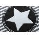 Килим PETIT STAR звезда кръг сиво