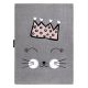 Matta PETIT CAT katt, krona grå