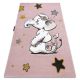 Carpet PETIT ELEPHANT STARS pink