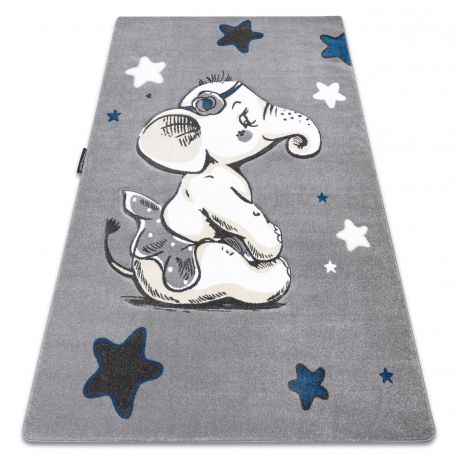 Carpet PETIT ELEPHANT STARS grey