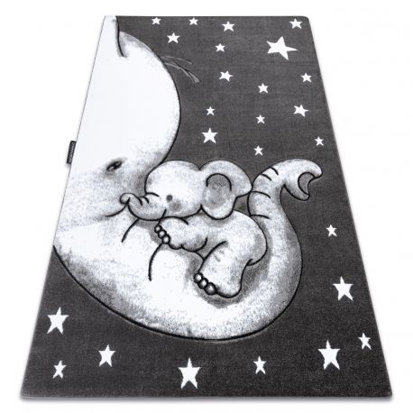 Carpet PETIT TRUMPET ELEPHANT STARS grey