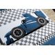 Teppe PETIT RACE FORMULA 1 BOLIDE AUTO blå
