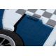Matto PETIT RACE kilpa-ajaja, formula 1, auto sininen