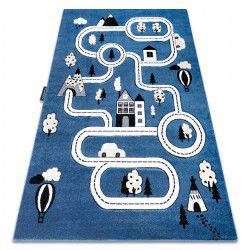 Carpet PETIT TOWN STREETS blue
