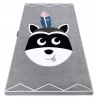 Килим PETIT RACCOON MUKKI РАКУН сірий