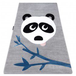 Tæppe PETIT PANDA bjørn grå