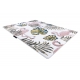 Tappeto NAIN Rosone, telaio 7176/51066 chiaretto