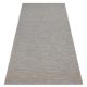 сучасний MEFE килим 2312 Орнамент - Structural два рівні флісу крем / синій